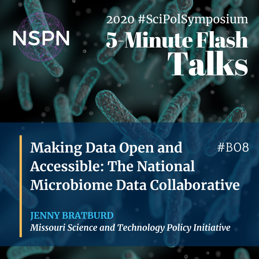 NMDC Champion at the National Science Policy Symposium - National ...
